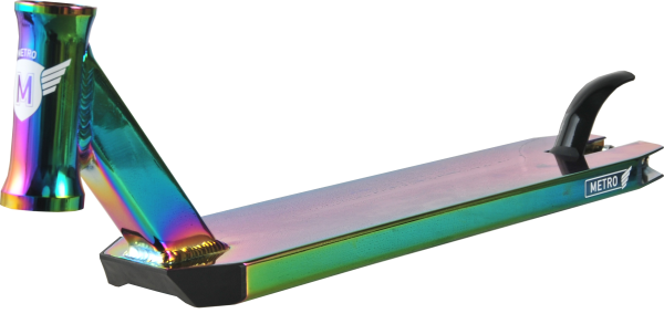Longway Metro Deck 50cm neochrome oilslick 1