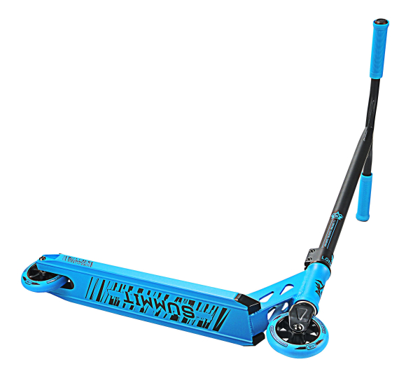 Longway Summit Stunt Scooter - schwarz-blau blue black 3