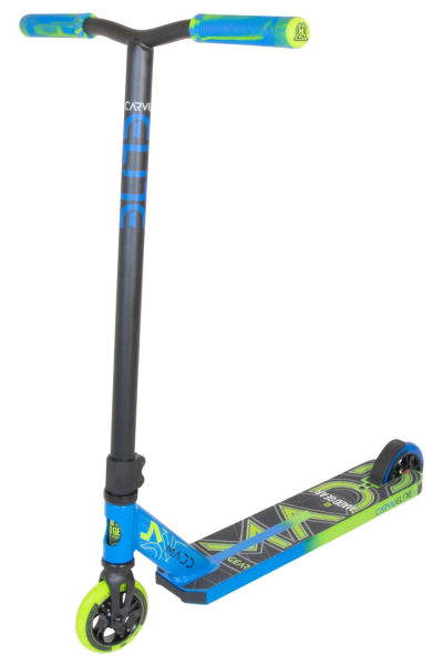 Madd Gear Scooter Carve Elite - blau/grün 1
