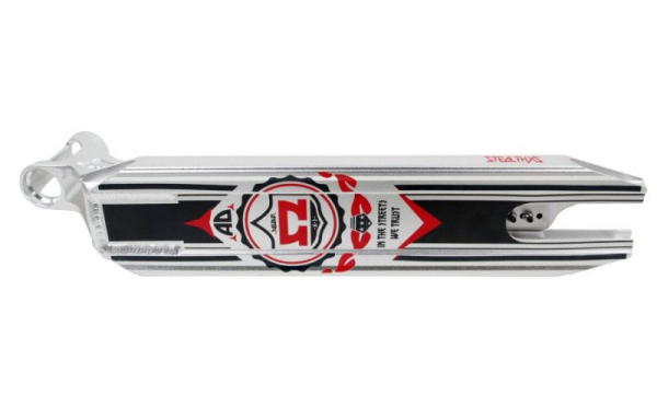 AO Scooter Deck Stealth XS 50.8cm silber 2