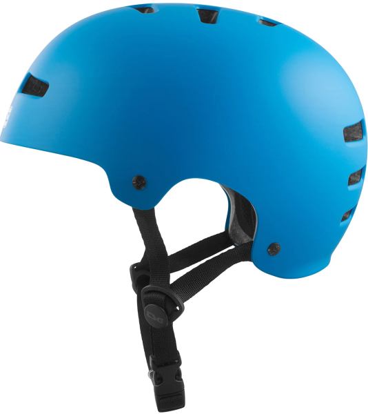 TSG Helm Evolution Solid Colors Gr. L/XL - satin dark cyan - matt blau 3