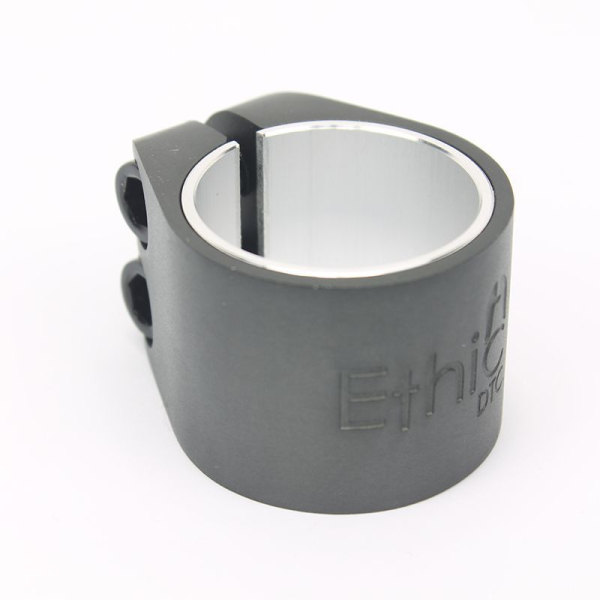 Ethic Alu double Clamp - grey - grau