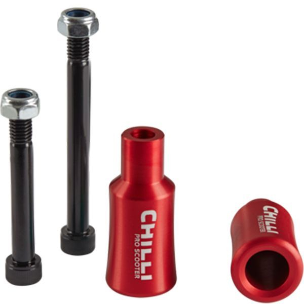 Chilli Pro Pegs Barrel C5 Aluminium - rot