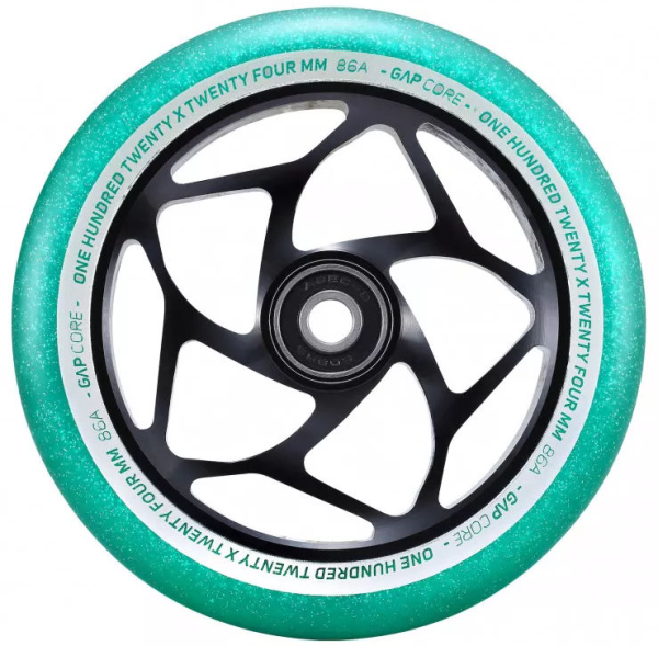 Blunt GAP Core Stunt Scooter Wheel 120mm - schwarz/jade 1