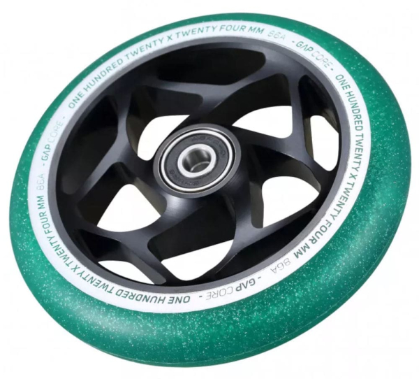 Blunt GAP Core Stunt Scooter Wheel 120mm - schwarz/jade 2