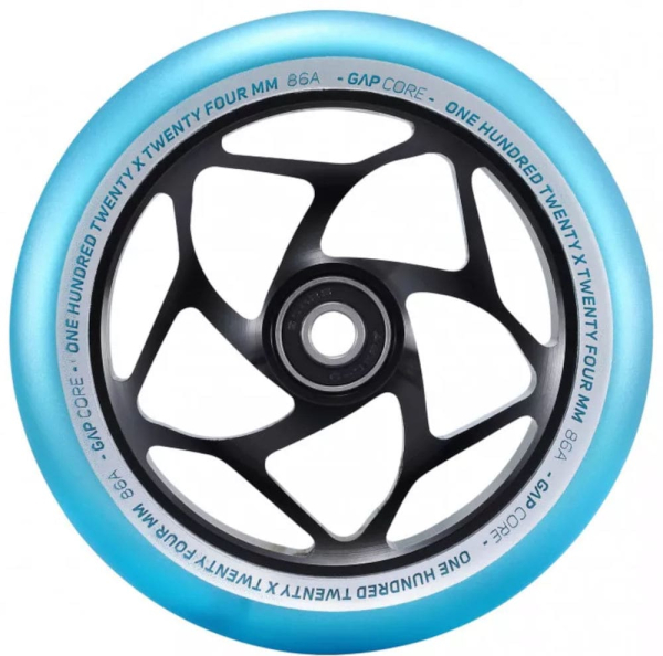 Blunt GAP Core Stunt Scooter Wheel 120mm - schwarz/teal 1