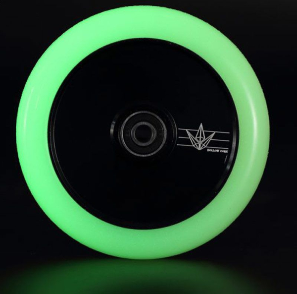 Blunt Hollow Wheel 120mm - schwarz / PU glow 2