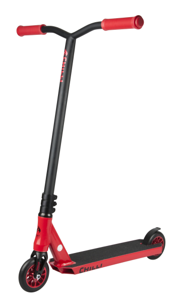 Stunt Scooter Stuntscooter Chilli Pro Scooter - Reaper Fire - red/black rot/schwarz 1