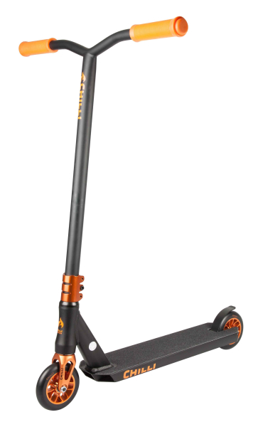 Stunt Scooter Stuntscooter Chilli Pro Scooter - Reaper Sun - orange/black schwarz 1