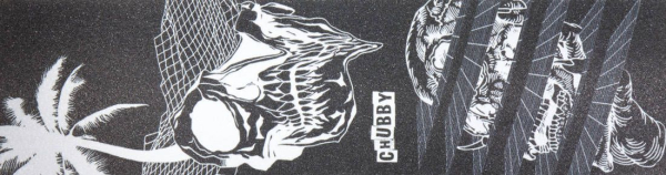 CHUBBY Stunt Scooter Griptape - Tropical