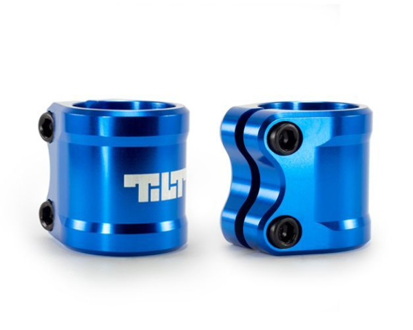 Tilt ARC Double Clamp - blue - blau