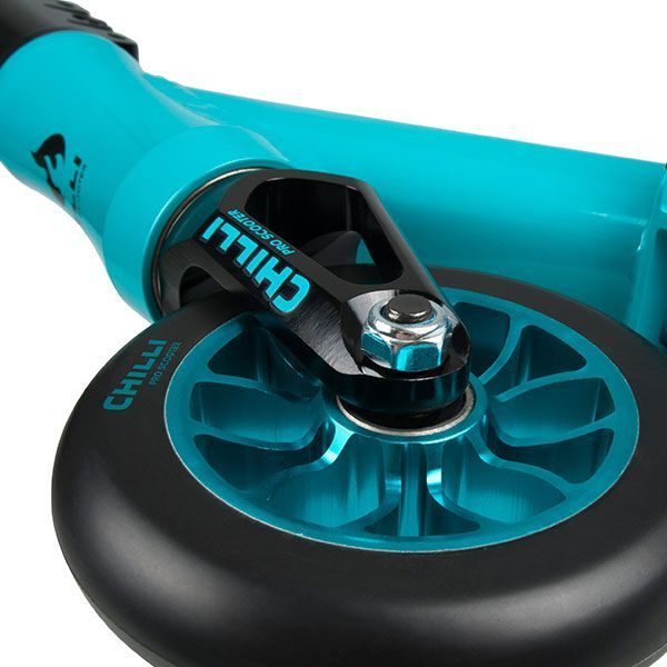 Stunt Scooter Stuntscooter Chilli Pro Scooter - Reaper Ice - teal/black schwarz 2