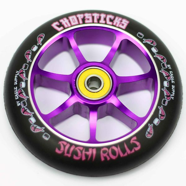 Chopsticks Sushi Rolls Wheel eagle supply 110mm - black - schwarz 1