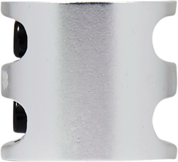 Lucky DUBL double Stunt Scooter Clamp - polished - poliert 2