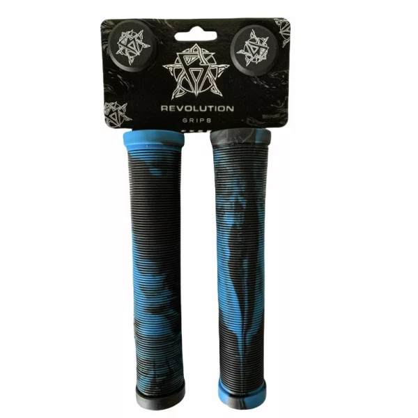 Revolution Grips schwarz/blau 2