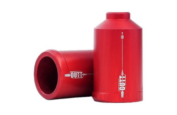 Urban Artt Cutt Chromo Pegs - red - rot