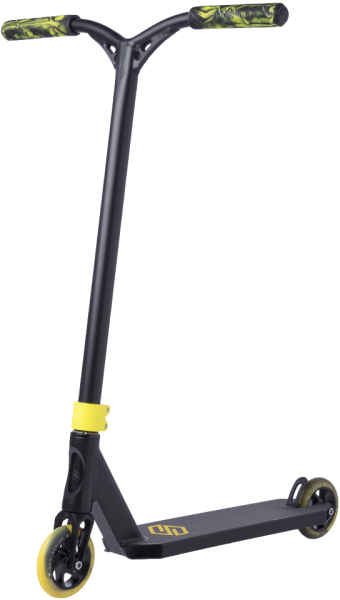 Striker LUX Stunt Scooter - schwarz gelb
