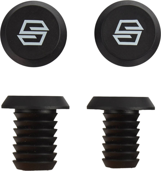 Striker Stunt Scooter Griffe - black - schwarz - teal bar ends