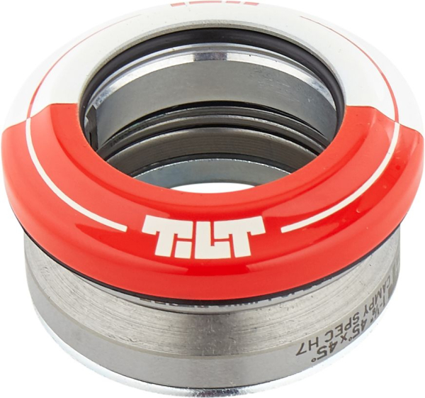 Tilt 50-50 Integrated Headset - rot - weiß