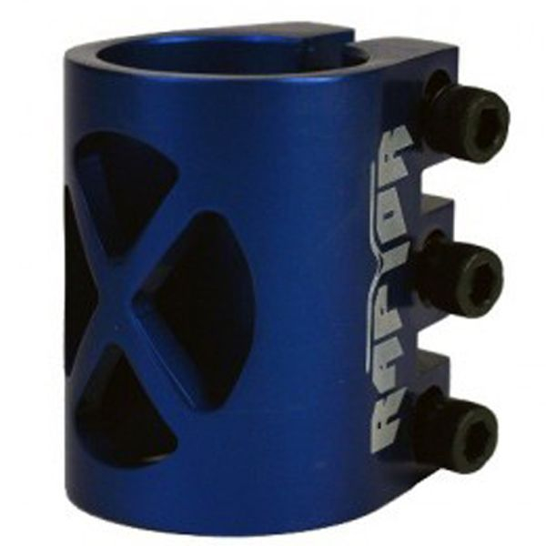 Raptor Trible Clamp - blau blue