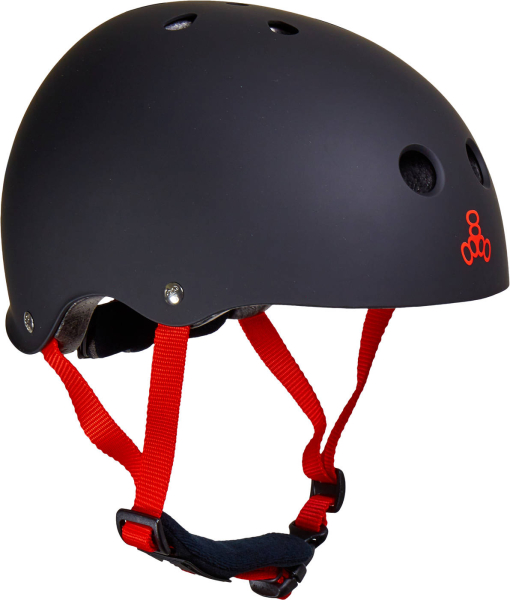 Triple Eight Lil 8 Helm Gr. 46-52cm matt schwarz 1