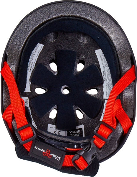 Triple Eight Lil 8 Helm Gr. 46-52cm matt schwarz 2
