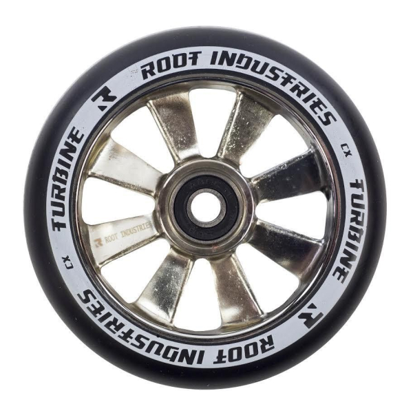 Root Industries Turbine Rolle 110mm - mirror - PU schwarz