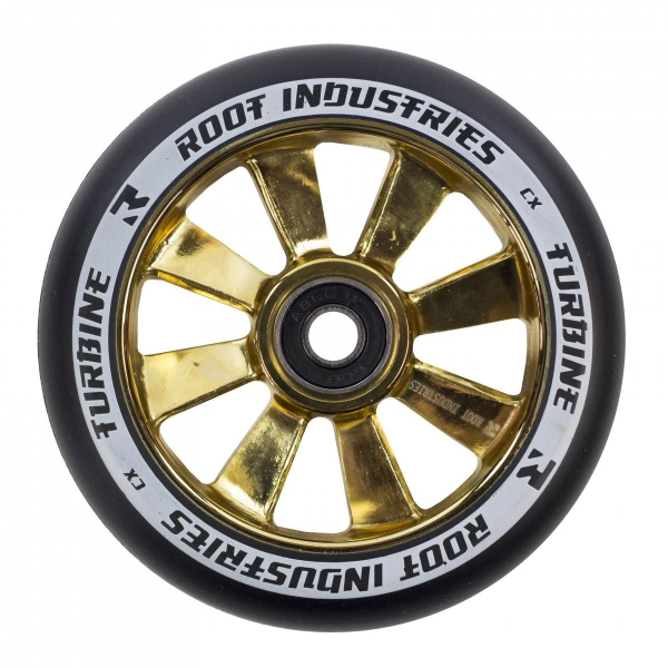 Root Industries Turbine Rolle 110mm - gold - PU schwarz